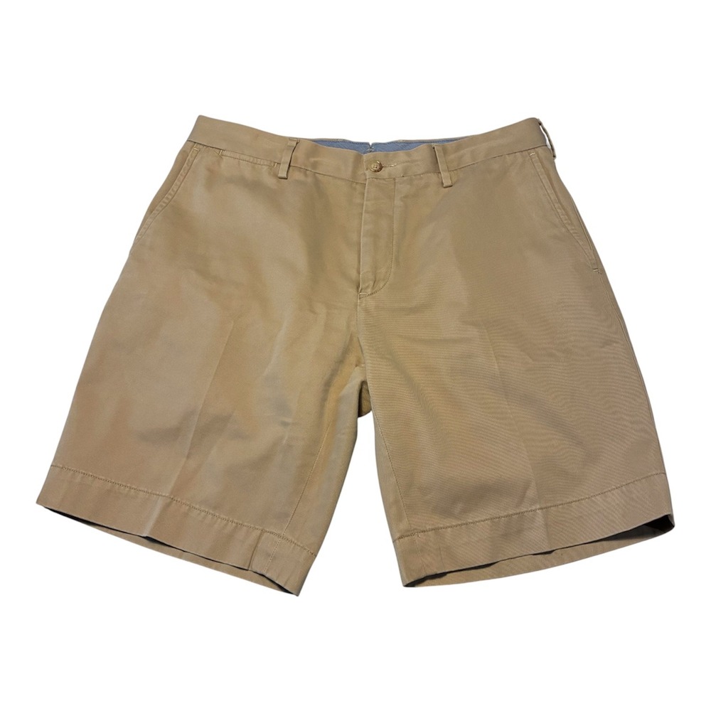 Polo Ralph Lauren Mens Khaki Shorts Classic Fit Pima Cotton 32